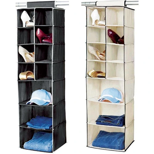 Fabric Hanging Wall Pocket Storage Organizer Door Behind The Door Storage