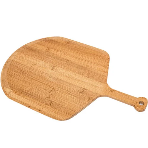 Customized wholsesale eco-friendly natural bamboo pizza and bread cutting peel