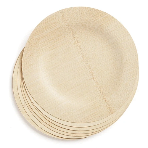 Eco-friendly Bamboo Fiber Plates Food Service Disposable Plate