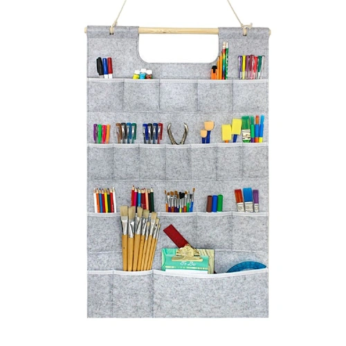 Household Hanging Wardrobe Cloth Hanging Wall Bag Behind the Door Organizer
