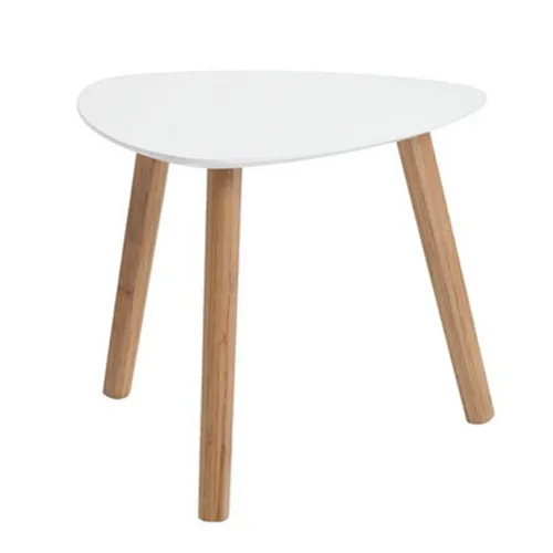 Contemprorary MDF  Wood Leg Side Coffee Table For Living Room Bedroom