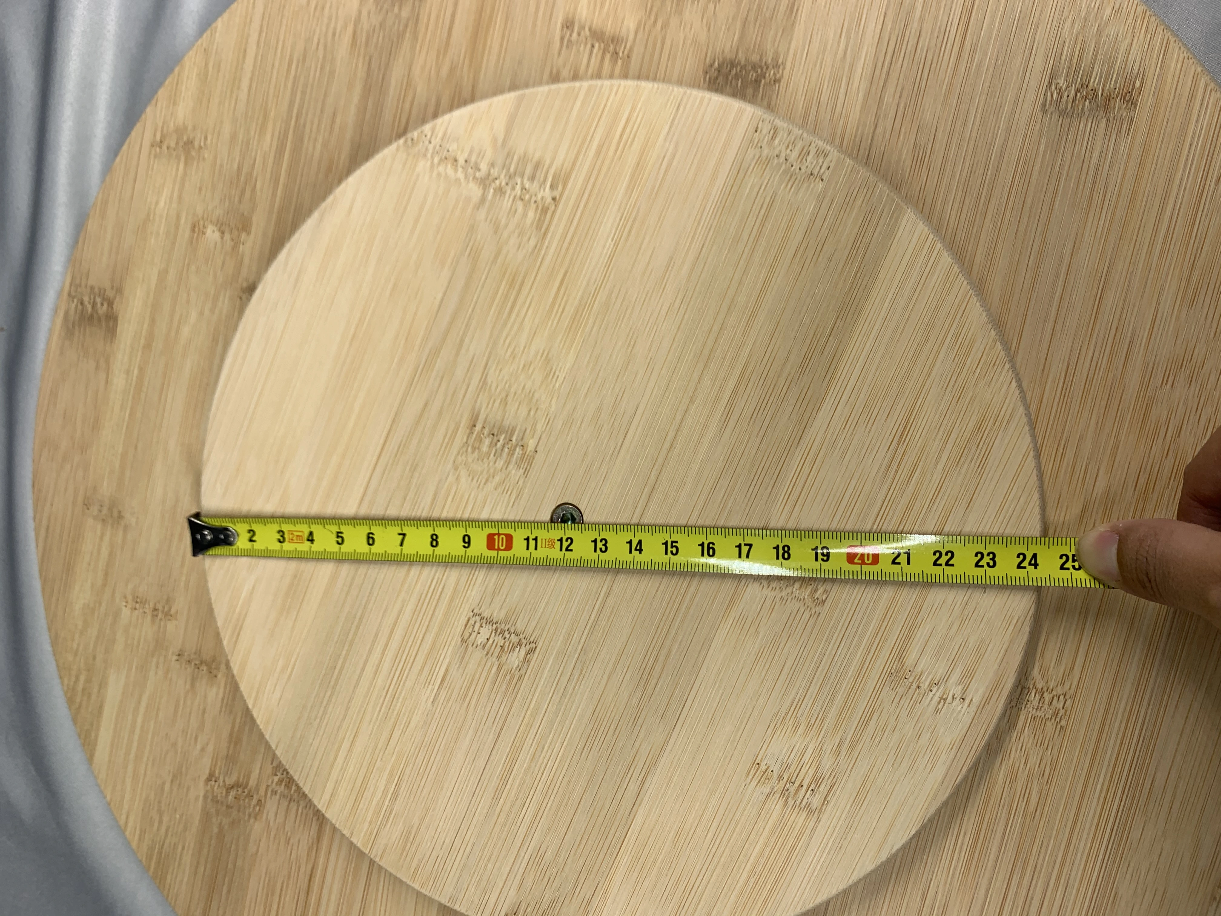 10 inch 14 inch Bamboo Lazy Susan Kitchen Turntable for Table
