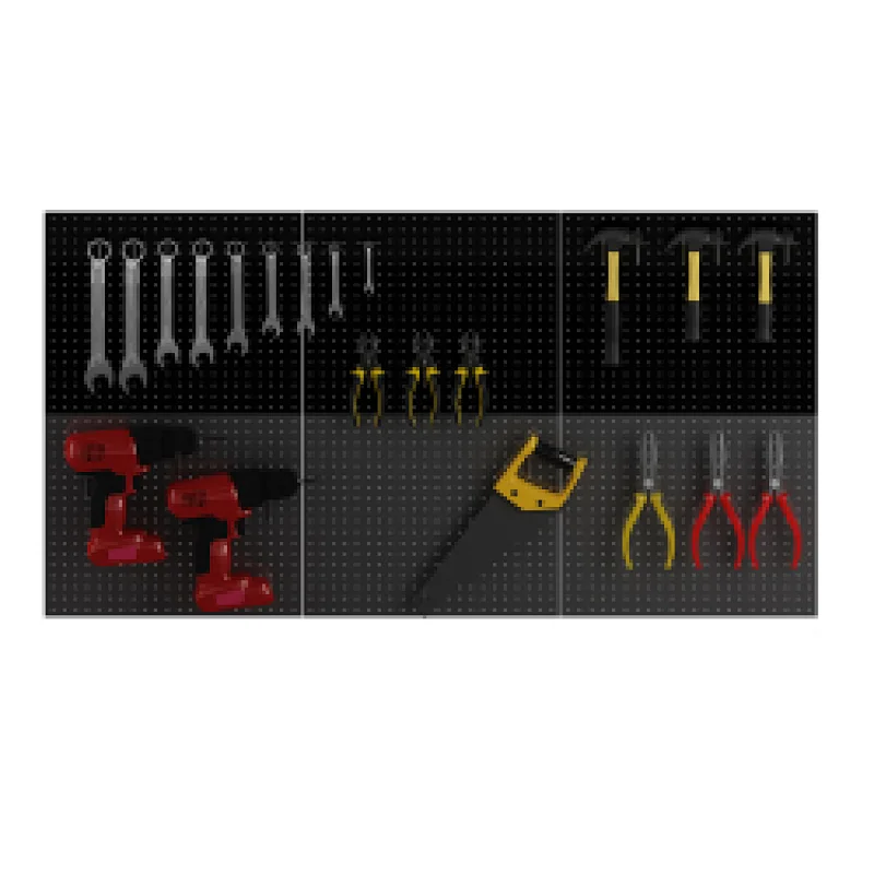 Poly pegboard wall mounting pegboard pegboard display wall mounted display