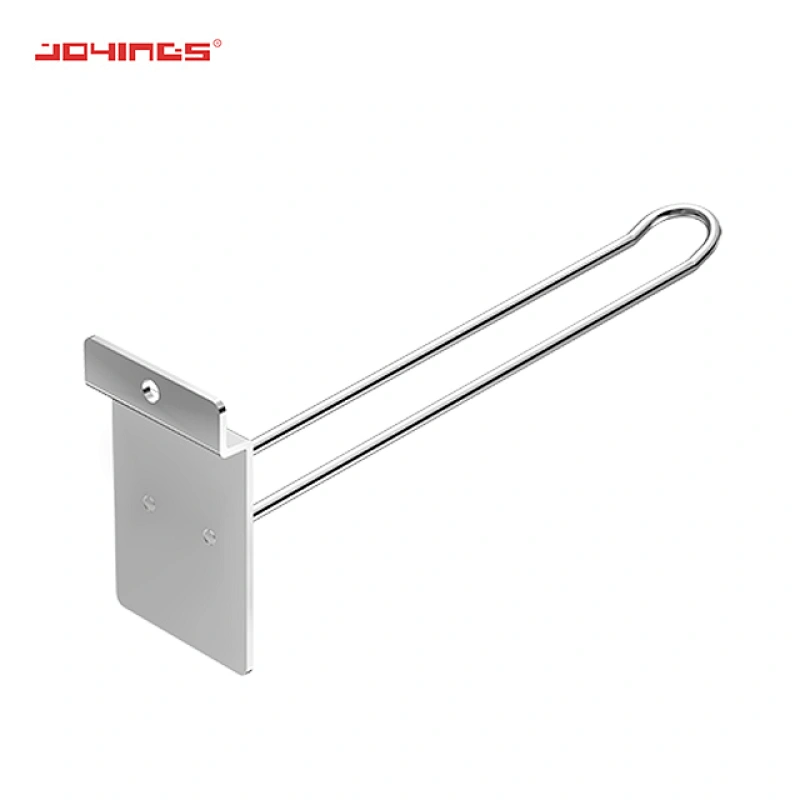 Hot Sale Metal Customized Logo Hanging Display Hooks for Pegboard and Slatwall Display stand accessories