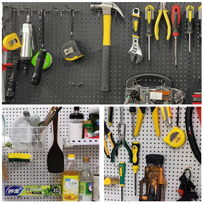 Poly pegboard wall mounting pegboard pegboard display wall mounted display