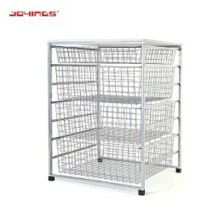 Modern Open Iron Living Room Wardrobe Closet for Home and Kitchen Wardrobe Wark-in Closet Wire Shelving kits