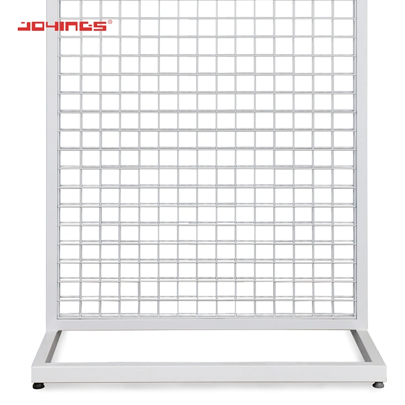 Floor Standing Wire Grid Single Side/Double Sided Umbrella Display Rack Retail Shoe Display Rack