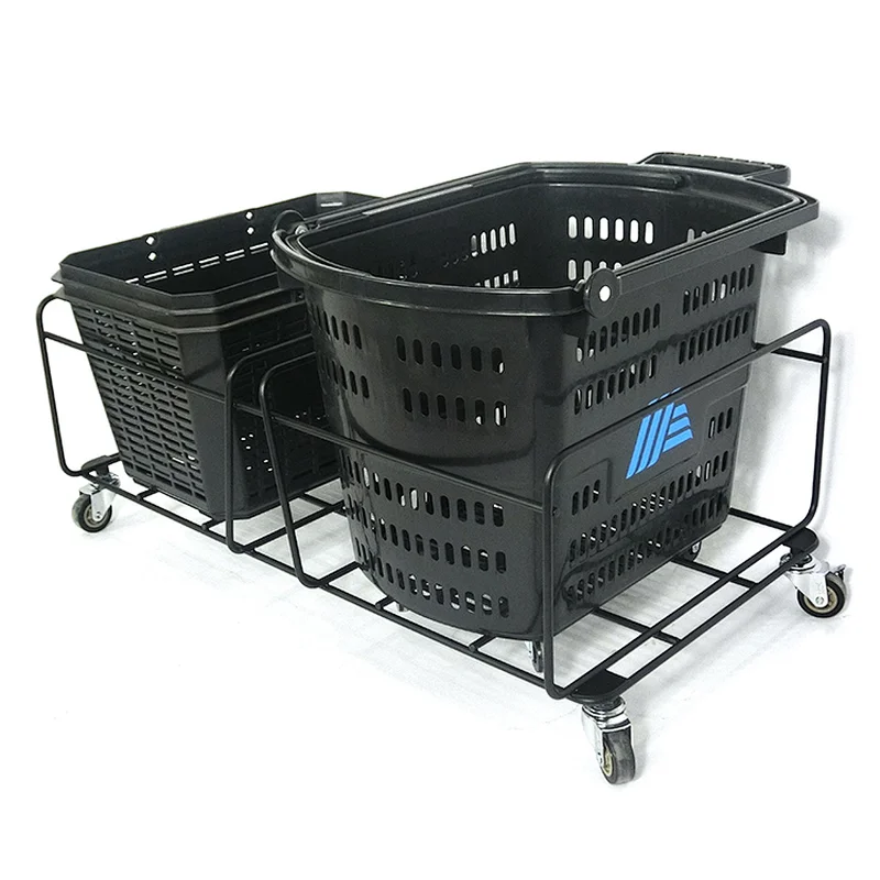plastic laundry basket with wheels