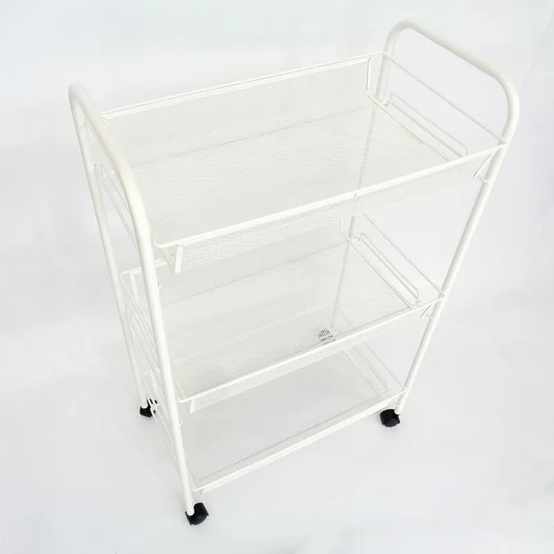 Food Racks Vegetable Stands Wire Gird Basket Customized Retail Store Easy Assemble Tier Home Use Kitchen Storage Shelf