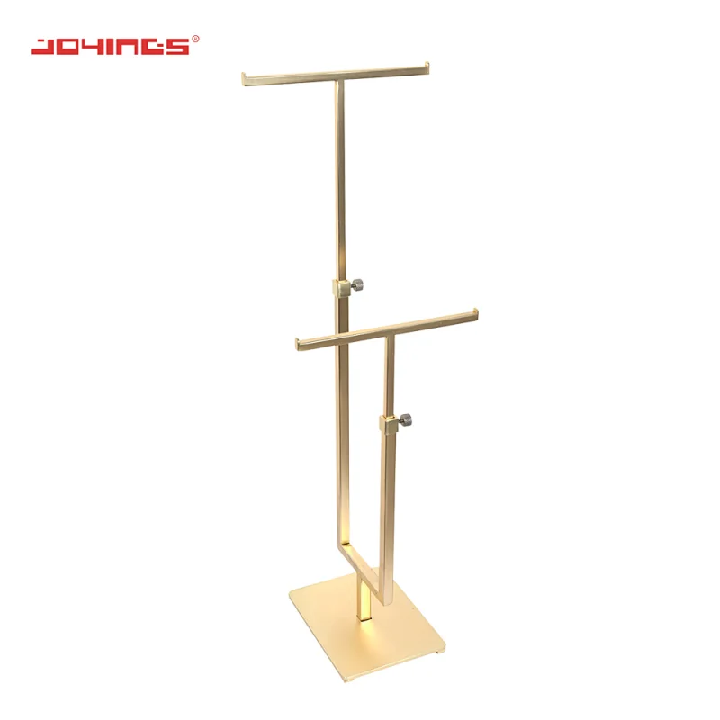 Handbag/bag Display Stand Counter Bag Top Double T Stand Stainless Steel