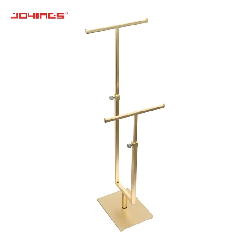 Handbag/bag Display Stand Counter Bag Top Double T Stand Stainless Steel