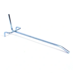 Wholesales Metal Single Peg Hooks Supermarket Retail Pegboard Display Hooks Home Garage Storage Hanging Hooks