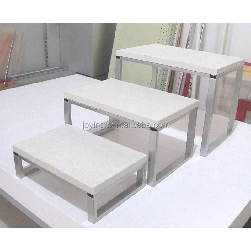 Multifunctional Powder Coating Design Counter Top Nesting Table