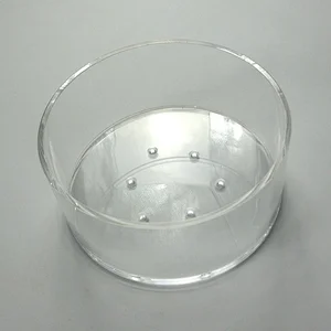 Customized acrylic charity storage Transparent or colored Acrylic box Storage and High Quality  tissue box holder