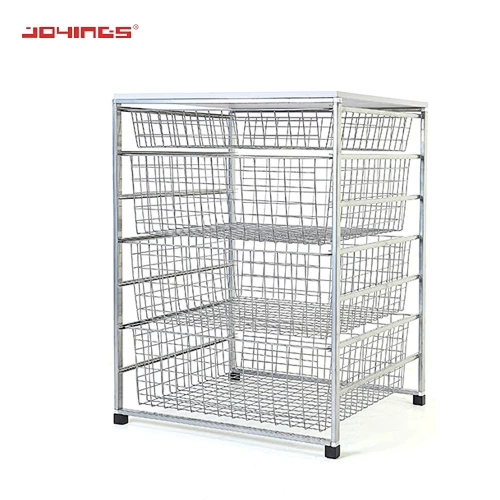 Modern Open Iron Living Room Wardrobe Closet for Home and Kitchen Wardrobe Wark-in Closet Wire Shelving kits