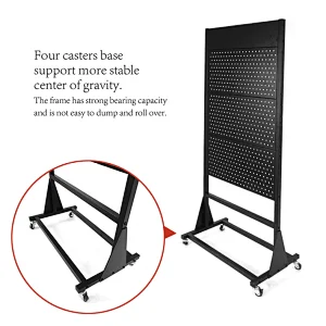 portable pegboard stand
