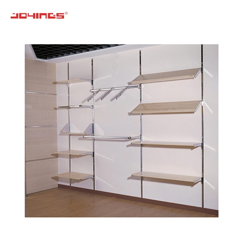 DIY Display Rack , Hanger + Brackets + Flat Shelf + Slotted Post