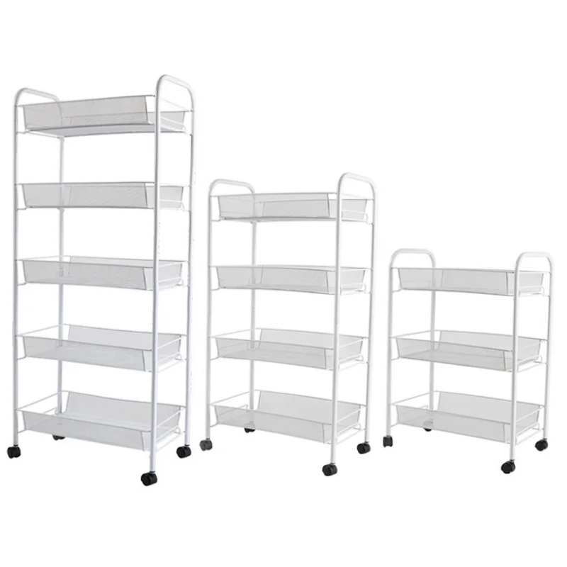 Food Racks Vegetable Stands Wire Gird Basket Customized Retail Store Easy Assemble Tier Home Use Kitchen Storage Shelf