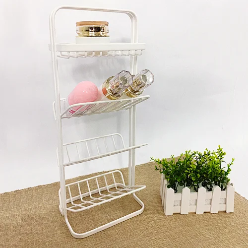 2021 Hot Sales Steel Metal multi-functional kitchen bathroom 3 tiers storage spice CondimentJars Bottle Storage holder rack