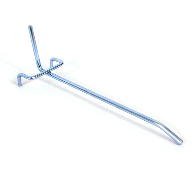 Wholesales Metal Single Peg Hooks Supermarket Retail Pegboard Display Hooks Home Garage Storage Hanging Hooks