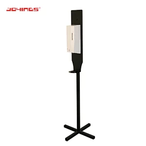 factory floor standing metal automatic hand sanitizer dispenser stand rack foam soap dispenser rack hand sanitary gel station