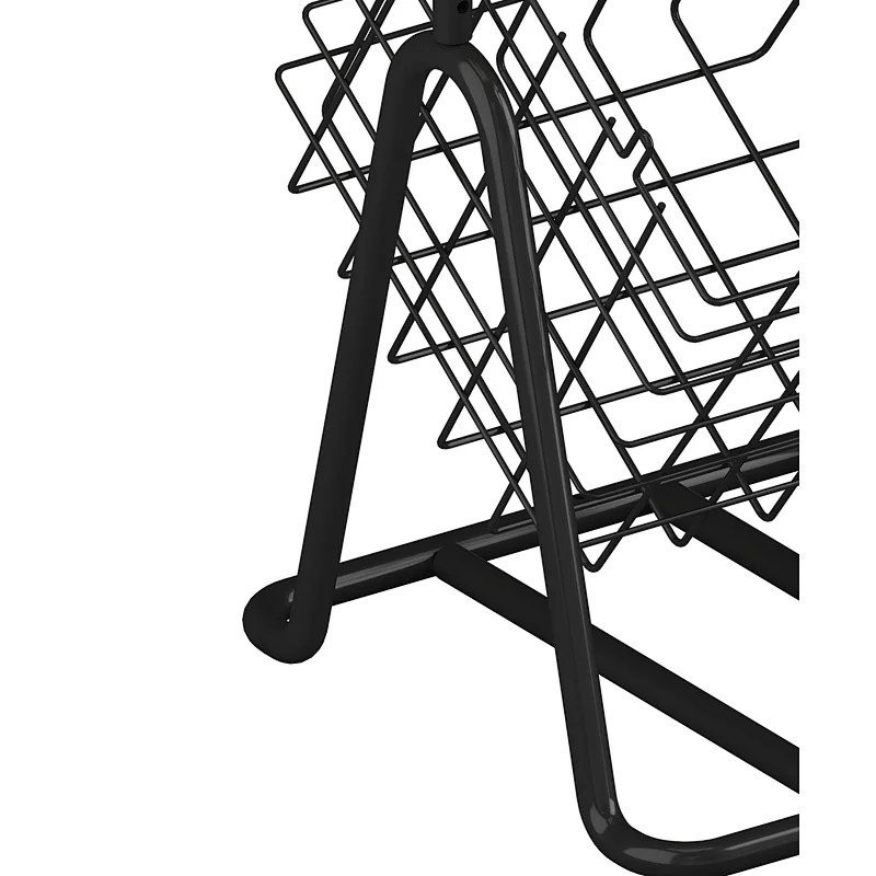 Fruit Racks Vegetable Stands Wire Grid Basket Use Kitchen Storage Shelf Customized Retail Store Easy Assemble Tier Home Steel
