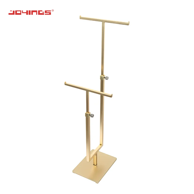 Handbag/bag Display Stand Counter Bag Top Double T Stand Stainless Steel