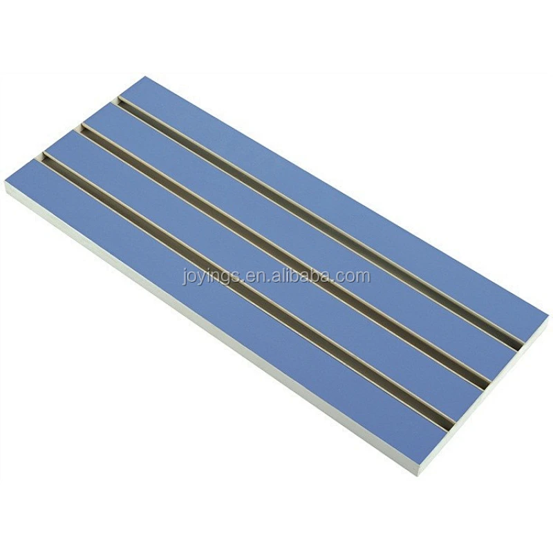 Slatwall Displays Units Factory Wholesale Melamine MDF Panel Shelving
