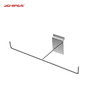 Hot Sale Metal Customized Logo Hanging Display Hooks for Pegboard and Slatwall Display stand accessories