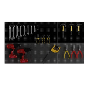 Poly pegboard wall mounting pegboard pegboard display wall mounted display