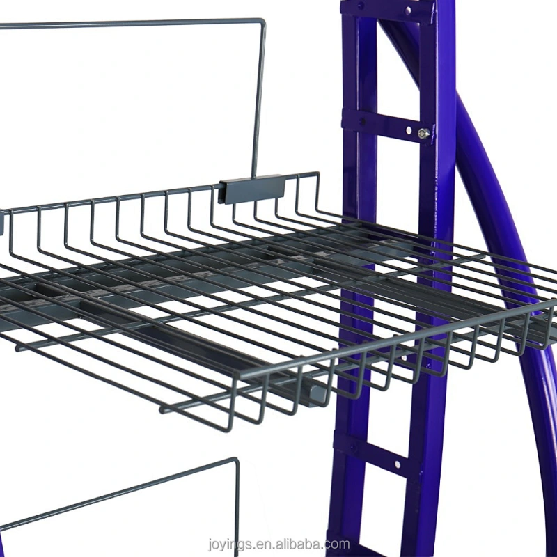 new Customized Creative Multi- Layers Metal Display Stand Rack Light Duty Metal Display Stand for brand promotion
