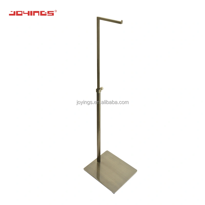 Adjustable Bag Display Stands Rack Boutique Copper Plating Stainless Steel Shoe Rack Living Room Furniture Metal Modern