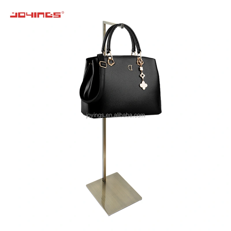 Adjustable Bag Display Stands Rack Boutique Copper Plating Stainless Steel Shoe Rack Living Room Furniture Metal Modern