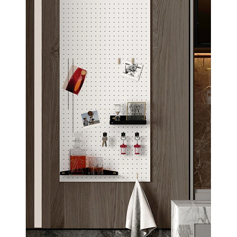 Poly pegboard wall mounting pegboard pegboard display wall mounted display