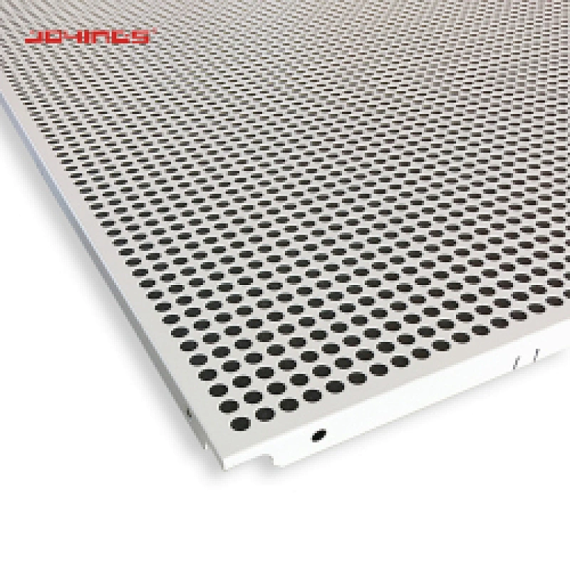 perforated false ceiling tiles aluminum acoustic ceiling top galvanized steel decoration ceiling panel