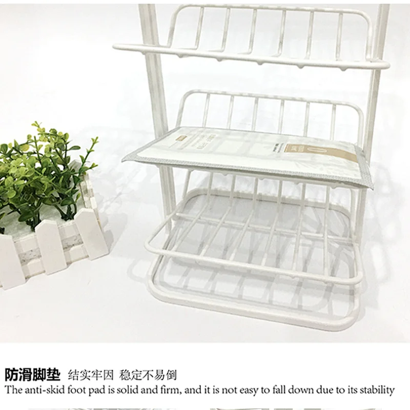 2021 Hot Sales Steel Metal multi-functional kitchen bathroom 3 tiers storage spice CondimentJars Bottle Storage holder rack