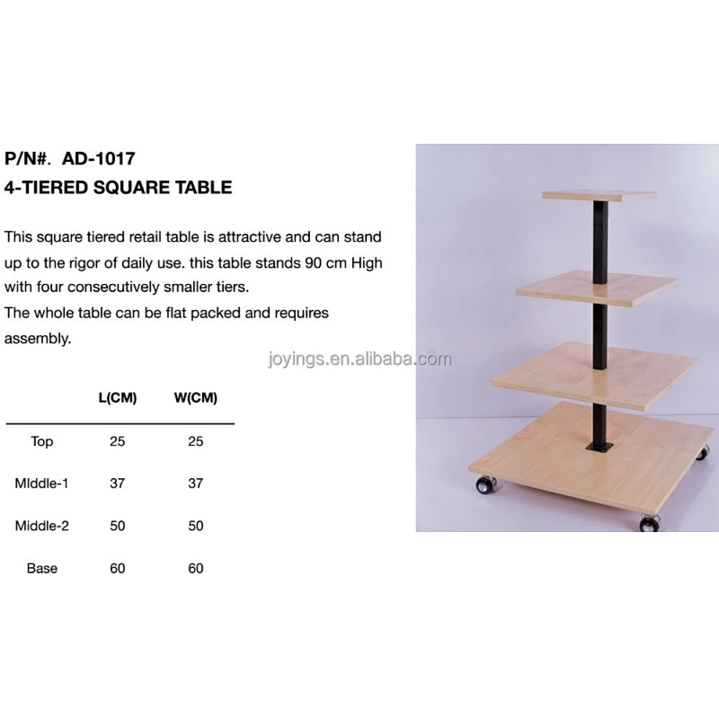 High Quality Black & Maple MDF Removable Shirt Shelves
