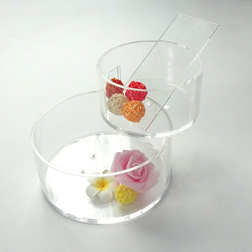 Custom showcase sneaker mens  transparent clear luxury acrylicbox  Jewelry Display Case