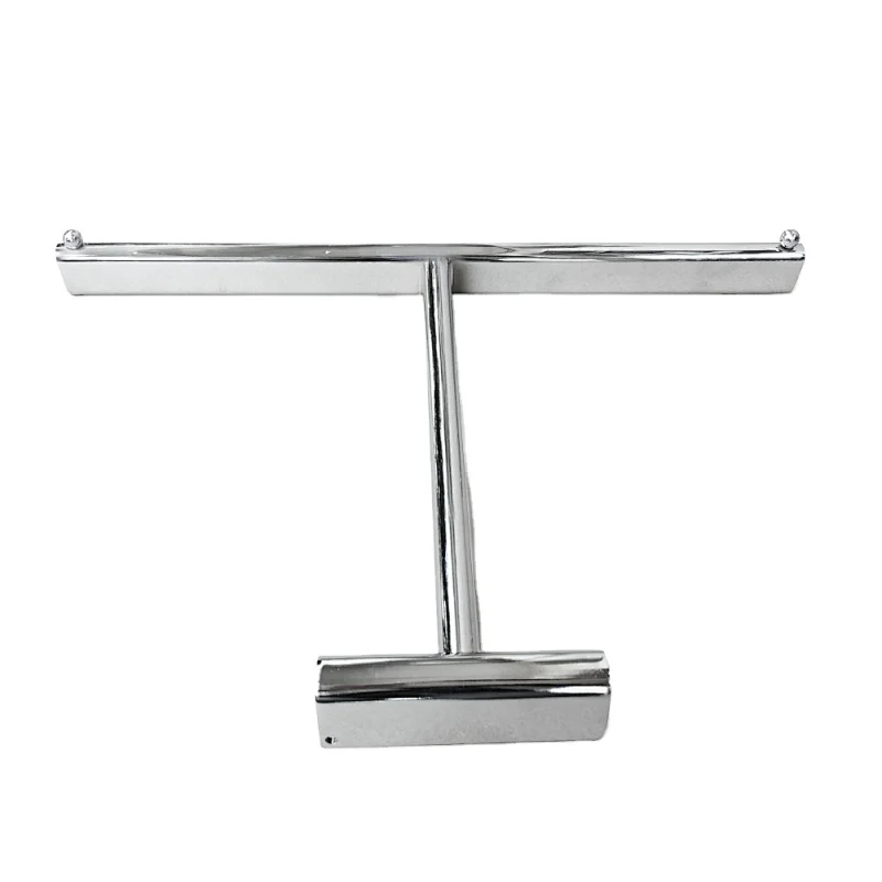 Wholesale Stainless Steel T Rack Rail for Slatwall Display Shop Accessories Slatwall Hanging Bar