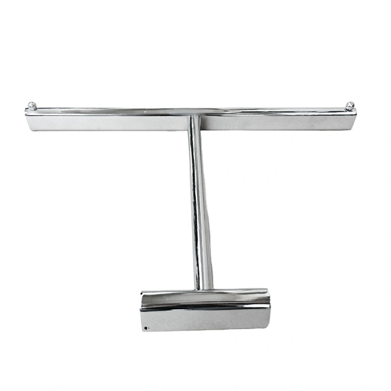 Wholesale Stainless Steel T Rack Rail for Slatwall Display Shop Accessories Slatwall Hanging Bar