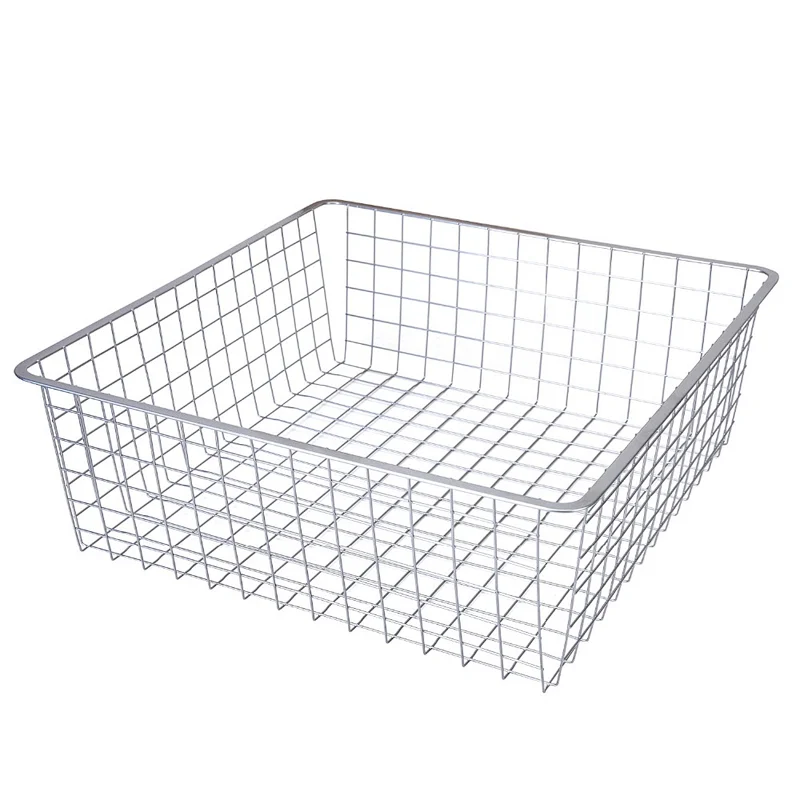 Metal Wire Basket /iron Basket with Powder Coating  for Storage Baskets Kit