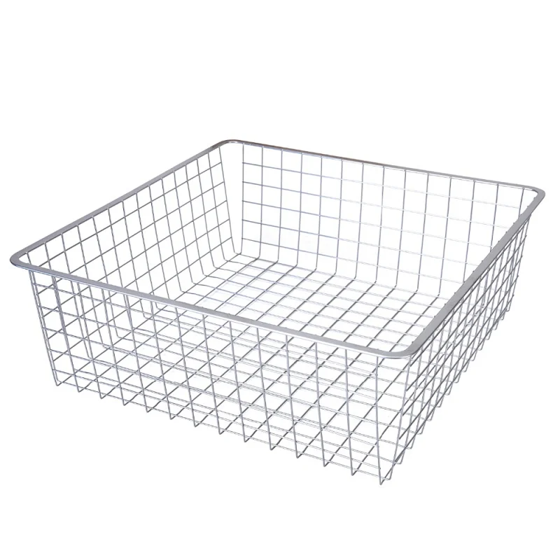 Metal Wire Basket /iron Basket with Powder Coating for Storage Baskets Kit