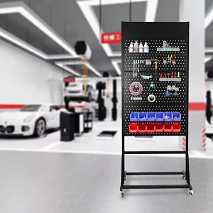 free standing pegboard