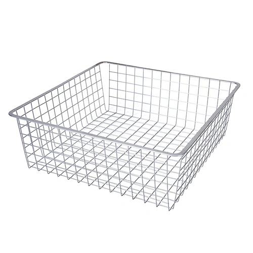 Household DIY Wire Storage Basket Storage Kits Clothing Metal Eco-friendly IRON Folding Stocked