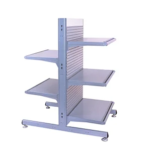 Display Rack Double Sided Retail Shelf Display Gondola Shelving Supermarket Metal Exhibition, Supermarket Super Mall Customized