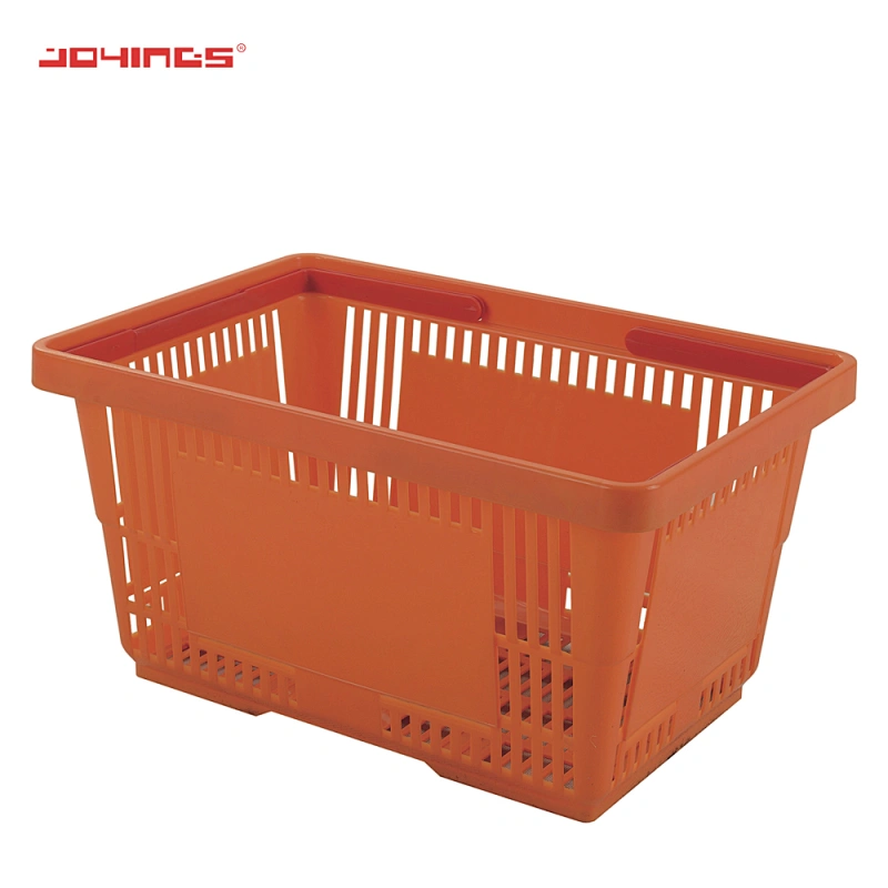 Basket Supplier OEM colored Plastic China for Laundry Storage supermarket taking shopping basket