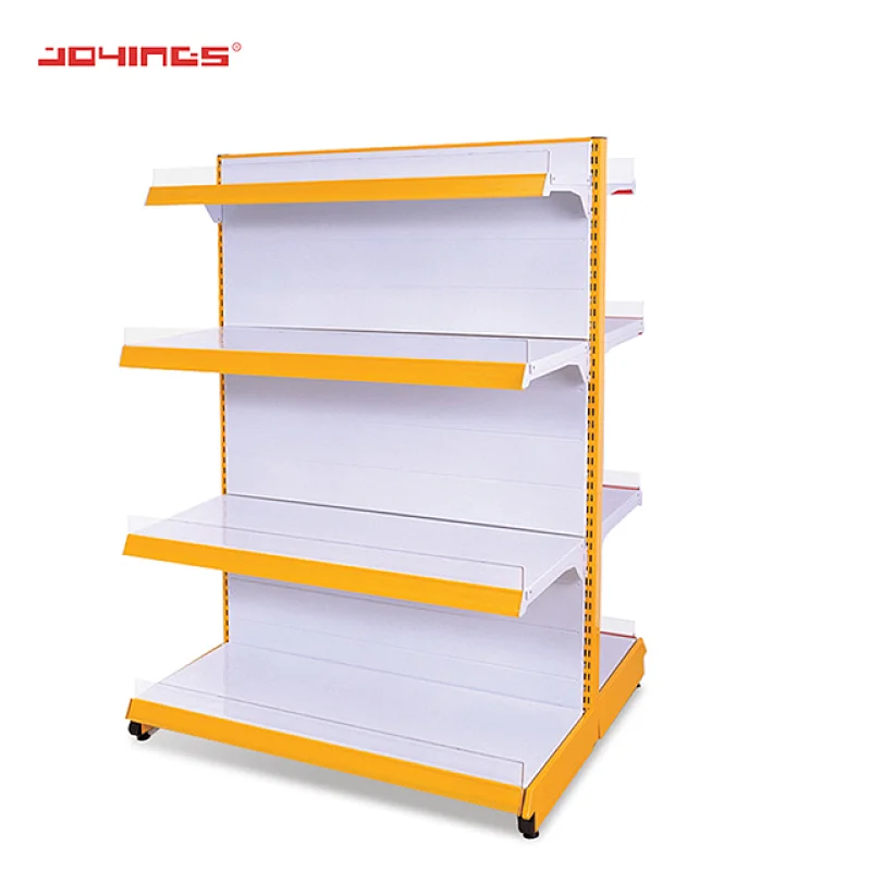 Double Sided Commercial Gondola Display Shelving for Supermarket Pharmacy Store Cosmetic shop