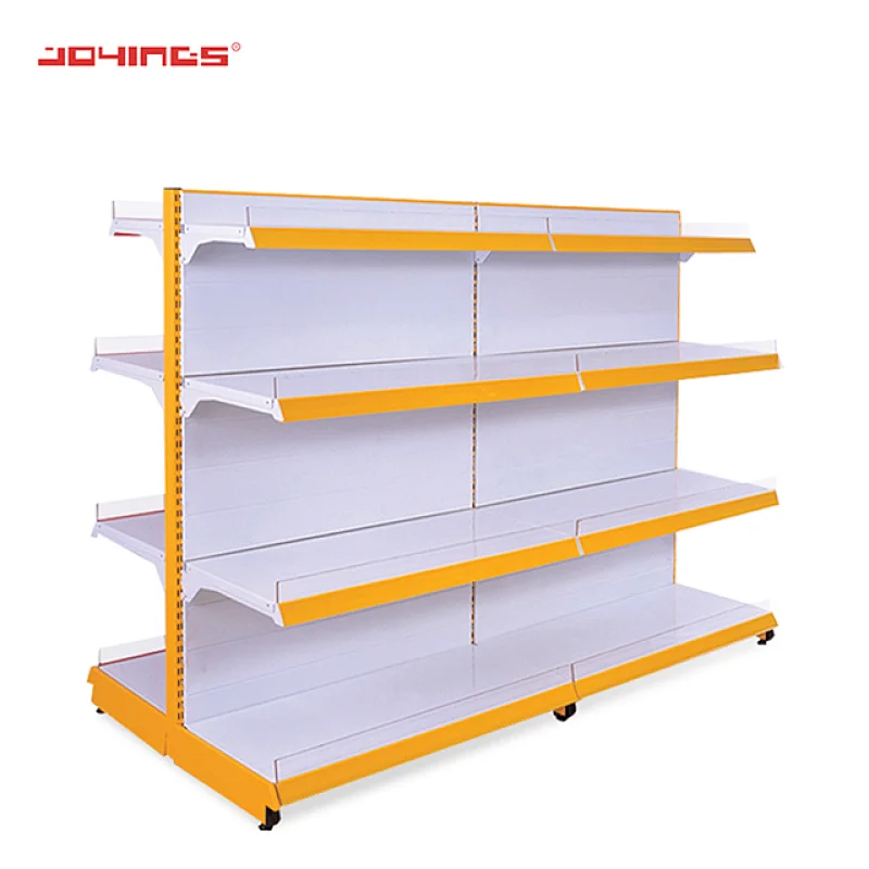 Double Sided Commercial Gondola Display Shelving for Supermarket Pharmacy Store Cosmetic shop