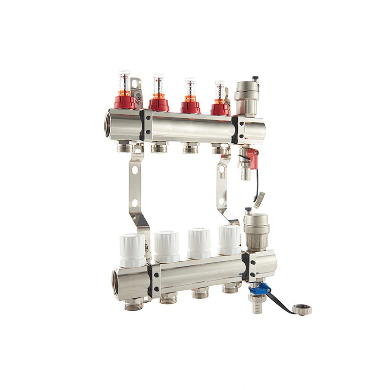 Brass manifold with air vent