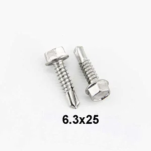 Hex washer head self drilling screw